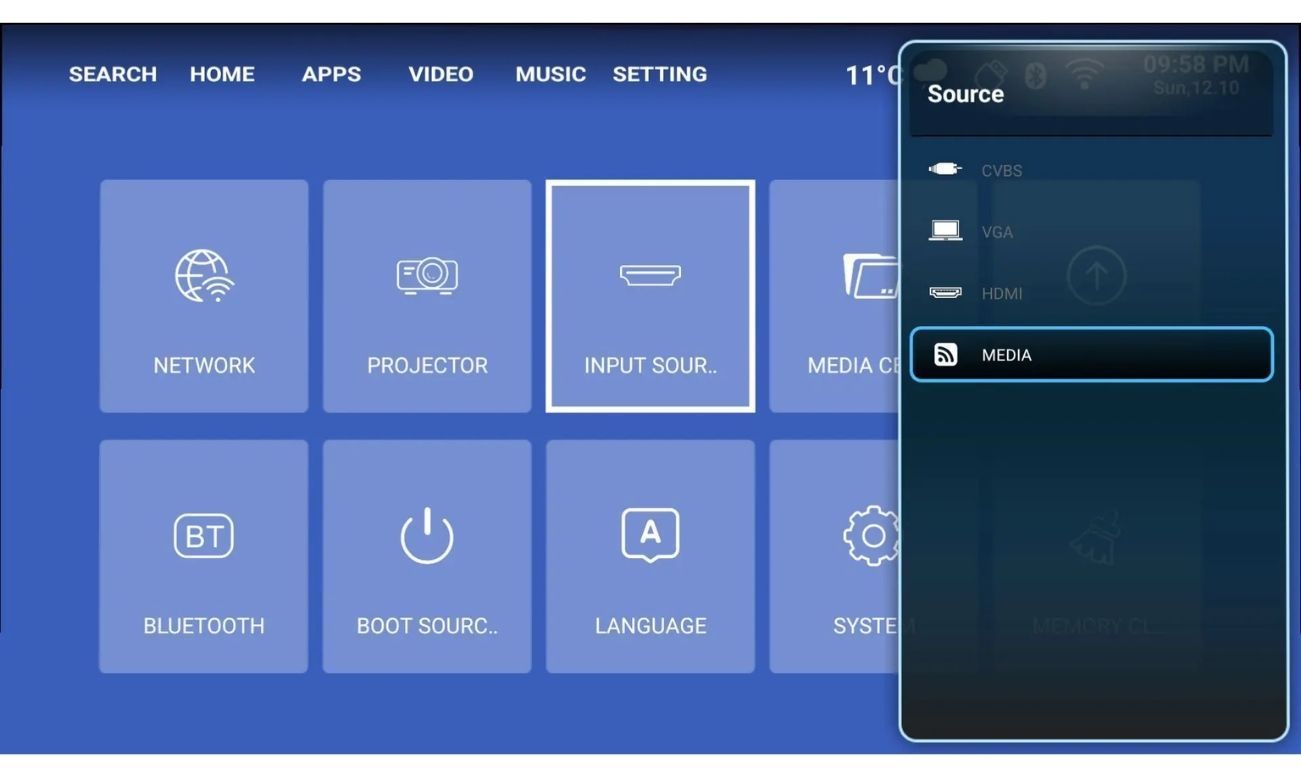 Touyinger Q11 Android interface 5