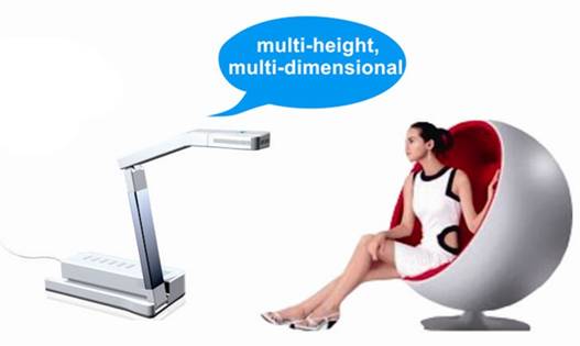 multi-height visual presenter