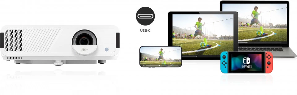 PX749 4K Direct Content Streaming via USB C pc
