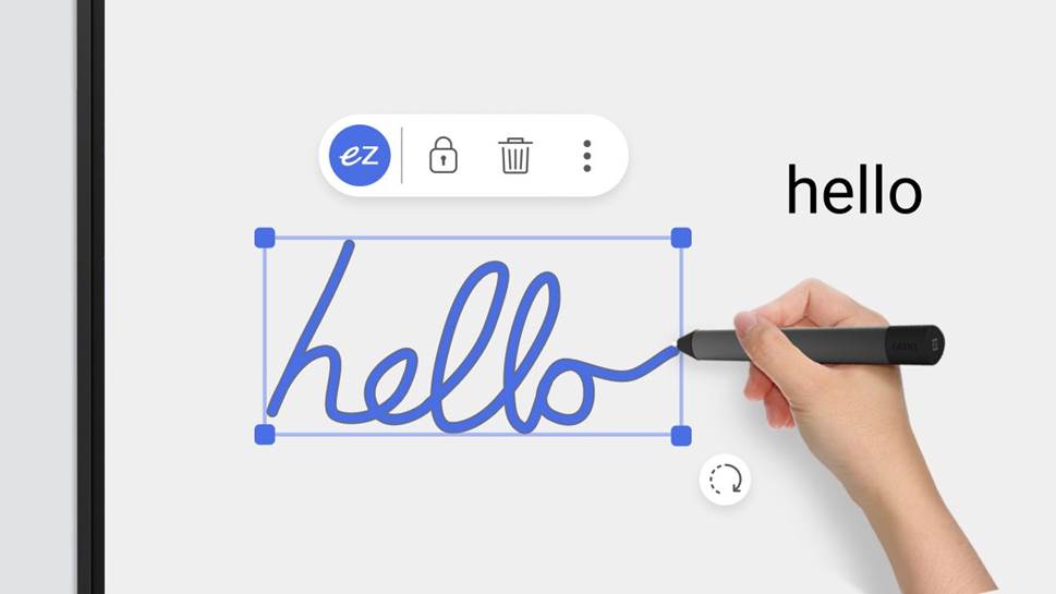 ezwrite handwriting recognition